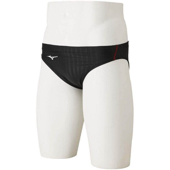 MIZUNO ‎N2MB0423 Boy's Swimsuit Stream Ace V Pants Size Black/Red 140 Polyester_3