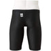 MIZUNO N2MB0022 Swimsuit Men's Stream Ace Half Spats Black/Red Size L Polyester_2