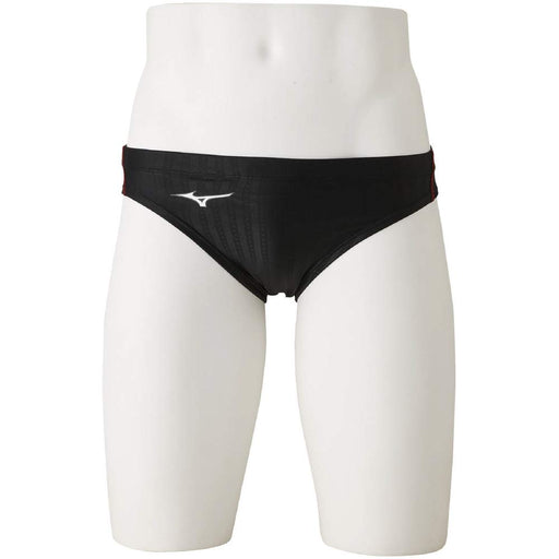 MIZUNO N2MB0023 Men's Swimsuit Stream Ace V Pants Black/Red Size S Polyester NEW_1