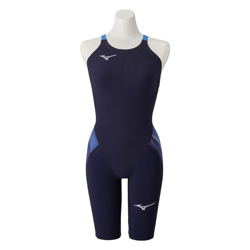 MIZUNO Swimsuit Women GX SONIC V 5 MR FINA N2MG0202 aurora Blue Size L Nylon NEW_1