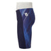 Mizuno N2MB0001 Men's Competition Swimsuit Half Spats Aurora Blue Size 130 NEW_3