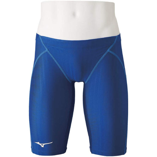 MIZUNO N2MB0022 Swimsuit Boy's Junior Stream Ace Half Spats Blue Size XL NEW_1
