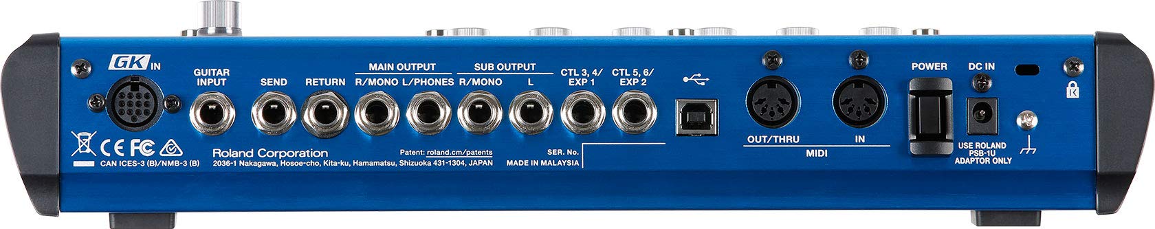 BOSS SY-1000 Guitar Synthesizer Blue 9V Rich synth sounds and modeled guitars_4