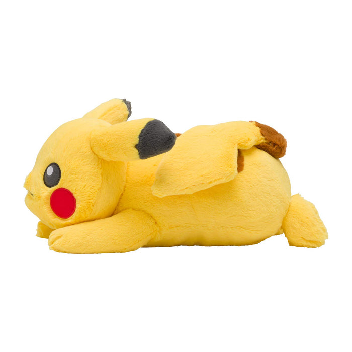 Pokemon Center Original Plush Doll Fluffy Hugging Pikachu H30xW28xD41cm NEW_3