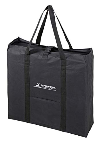 CAPTAIN STAG Big type storage tote bag Outdoor Deep type 72L Black UC-552 NEW_1