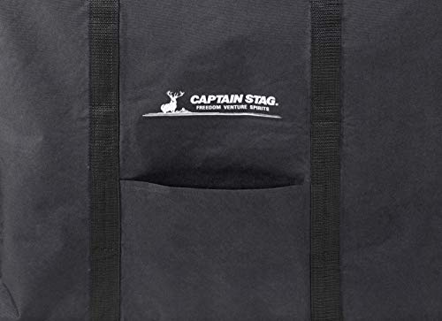 CAPTAIN STAG Big type storage tote bag Outdoor Deep type 72L Black UC-552 NEW_2