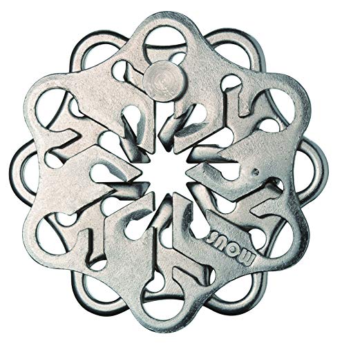 Hanayama Huzzle Puzzle Cast SNOW [Difficulty Level 2] NEW from Japan_1