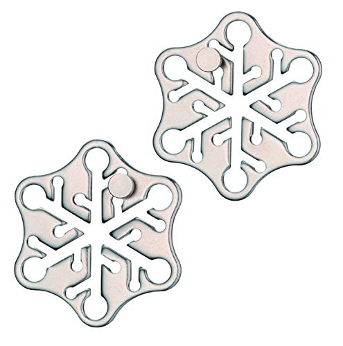 Hanayama Huzzle Puzzle Cast SNOW [Difficulty Level 2] NEW from Japan_2