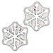 Hanayama Huzzle Puzzle Cast SNOW [Difficulty Level 2] NEW from Japan_2