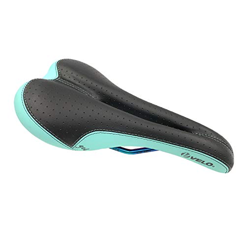 VELO RACER SADDLE LIMITED OIL SLICK RAIL BLACK/CELESTE SL-OTR-M006 NEW_1