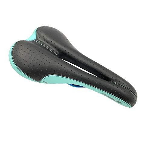 VELO RACER SADDLE LIMITED OIL SLICK RAIL BLACK/CELESTE SL-OTR-M006 NEW_2
