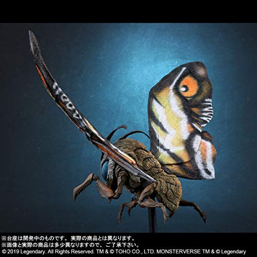 Godzilla 2019: Mothra Defo Real Soft Vinyl Statue, Multicolor NEW from Japan_3