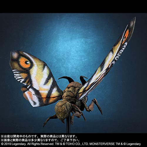 Godzilla 2019: Mothra Defo Real Soft Vinyl Statue, Multicolor NEW from Japan_4