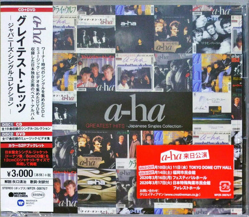 2020 a-ha GREATEST HITS JAPANESE SINGLE COLLECTION JAPAN CD+DVD WPZR-30876 NEW_1
