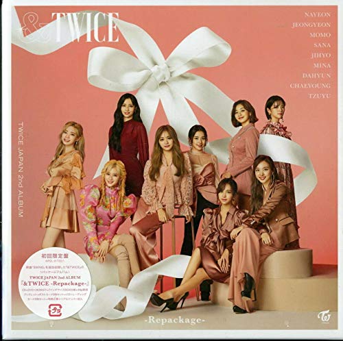 TWICE &TWICE Repackage First Limited Edition CD DVD Booklet Card WPZL-31720 NEW_1