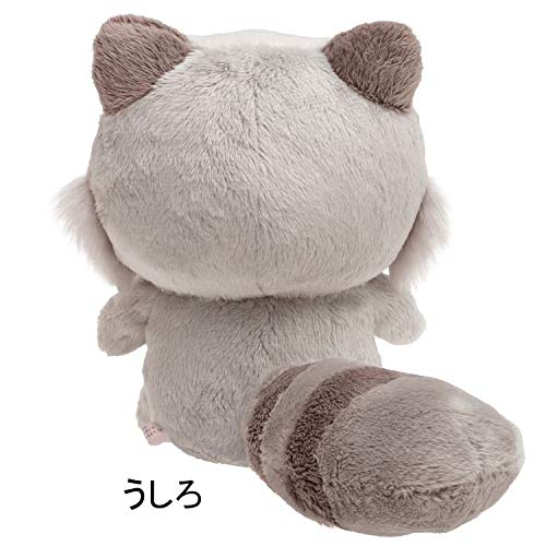 Heart Raccoon Heart is also refreshing  Plush Toy S Raccoon MY59701 NEW_2