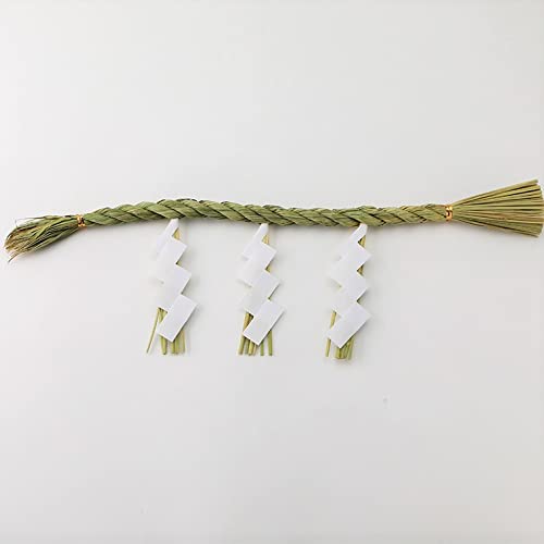 Shimenawa 1.5 shaku 45 cm with three devaluations for Kamidana Handmade NEW_1