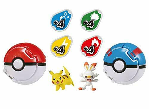 Monster Collection Pokedel-Z Ash vs Go (Master Ball : Super Ball) Character Toy_1