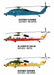 Platz JASDF/JMSDF UH-60J Sea Camouflage/Rescue Color (Set of 2) Plastic Model_1
