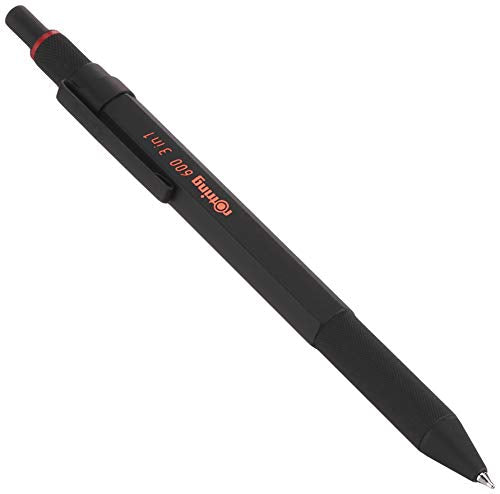 Rotring 600 3 in1 (multi-pen) Ballpoint Pen Black & Red, mechanicalpencil NEW_1