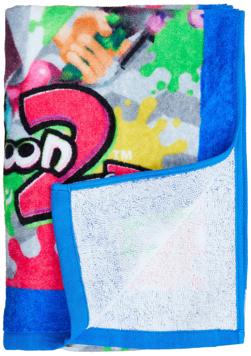 Marushin Junior Bath Towel Nintendo Splatoon 2 40 x 110 cm Summer Ink 4525001900_3