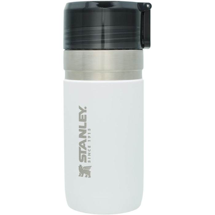 STANLEY Go Vacuum Bottle 15.89 oz White Splash Guard Included Dishwasher Safe_1