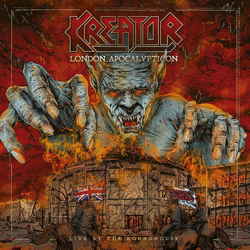 KREATOR LONDON APOCALYPTICON LIVE AT THE ROUNDHOUSE JAPAN CD GQCS-90858 NEW_1