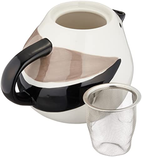 Sunart cute tableware tea set Shimaenaga parent child SAN3292 white 600ml 180ml_3