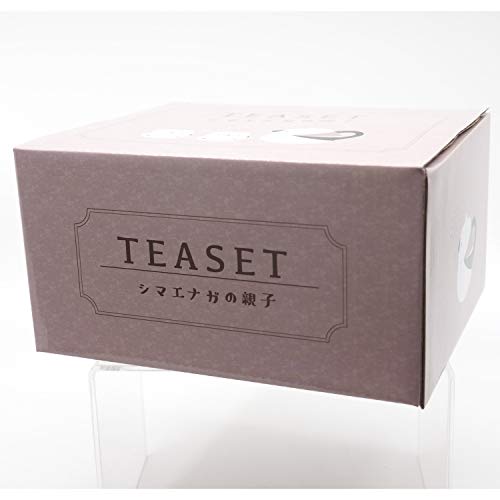 Sunart cute tableware tea set Shimaenaga parent child SAN3292 white 600ml 180ml_7