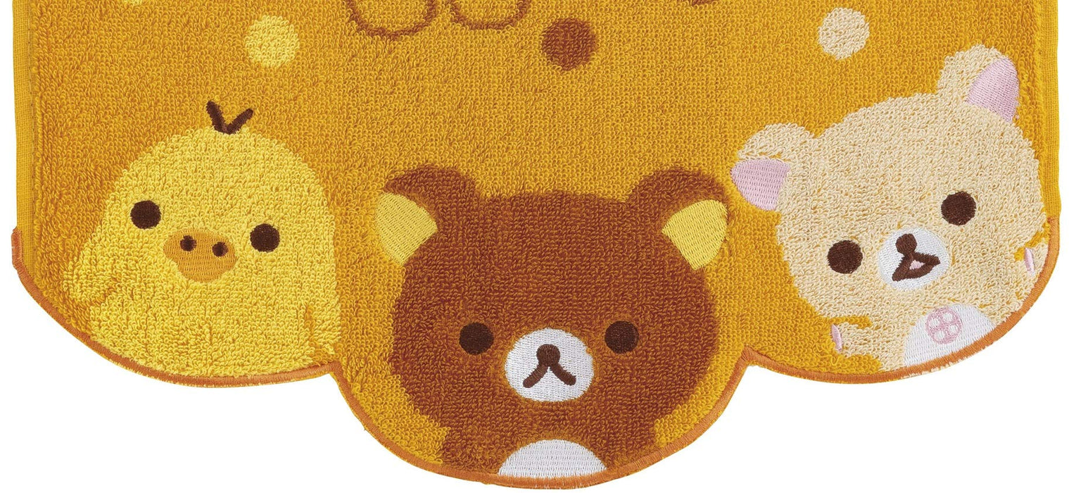 Marushin Hand Towel Rilakkuma 34x36cm Cute Dot Rilakkuma Cotton 6405013200 NEW_2