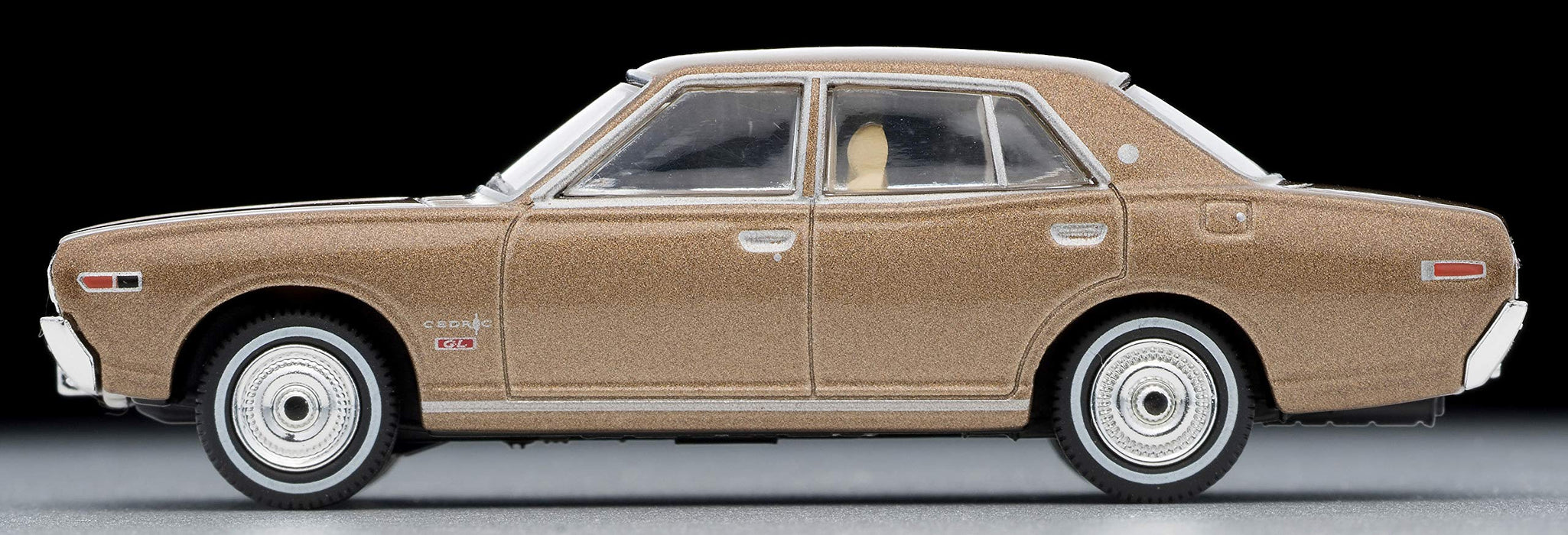 Tomica Limited Vintage NEO 1/64 LV-N205a Nissan Cedric 2000GL 1971 Brown 310853_5