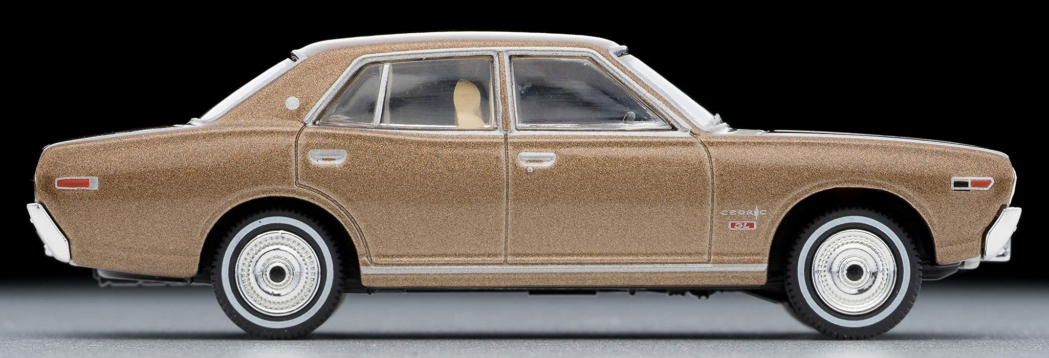 Tomica Limited Vintage NEO 1/64 LV-N205a Nissan Cedric 2000GL 1971 Brown 310853_6