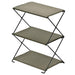 BUNDOK Folding Rack BD-196 Khaki Lightweight Storage Camping (34D x 48W x 60Hcm)_1