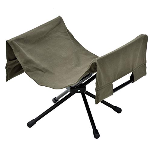 BUNDOK Firewood Carrier Stand BD-904 Camp bonfire Compact storage Green NEW_1