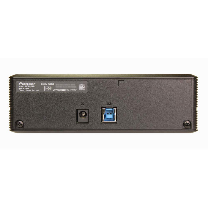 Pioneer 5 inch external Blu-ray drive black BDR-X12J-UHD for Windows 7 USB NEW_4