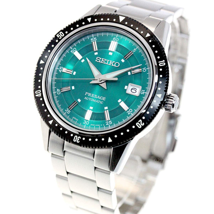 SEIKO Watch SARX071 PRESAGE Mechanical 2020 Limited Edition Silver Green Dial_3