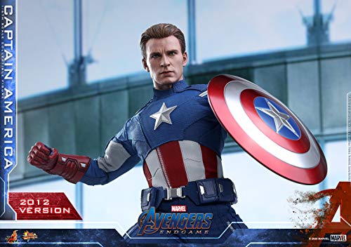 Movie Masterpiece Avengers Endgame Action Figure Captain America 2012 Hot Toys_3