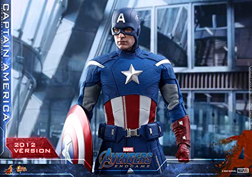 Movie Masterpiece Avengers Endgame Action Figure Captain America 2012 Hot Toys_4