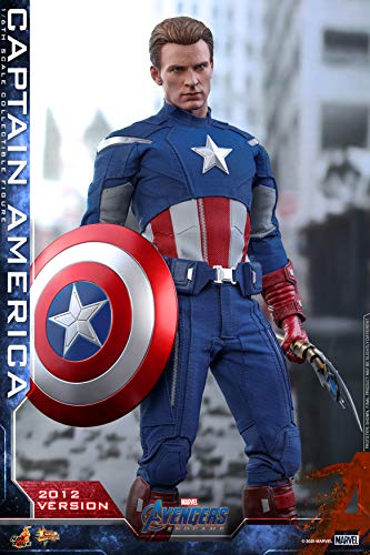 Movie Masterpiece Avengers Endgame Action Figure Captain America 2012 Hot Toys_8
