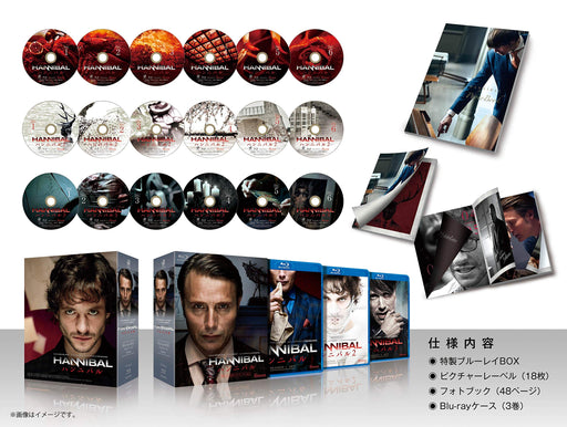 HANNIBAL  Blu-ray-BOX full course edition DAXA-5674 w/ Japan Original Photo Book_2