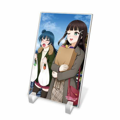Love Live acrylic plate Aqours Dia & Yoshiko figure Anime NEW from Japan_2