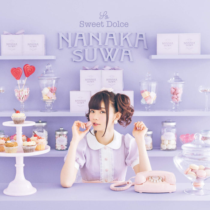 Suwa Nanaka So Sweet Dolce First Limited Edition Type A CD+Blu-ray COZX-1643 NEW_1