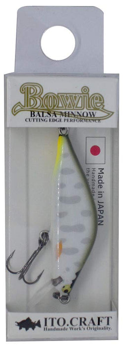 Ito Craft Balsamino Bowie 42S PYG 42mm 2.4g Sinking Fishing Lure #12 Hook NEW_1
