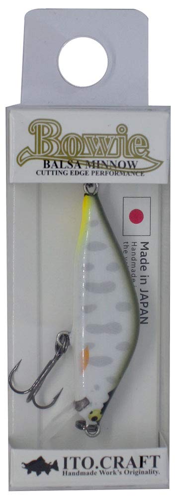 Ito Craft Balsamino Bowie 42S PYG 42mm 2.4g Sinking Fishing Lure #12 Hook NEW_1
