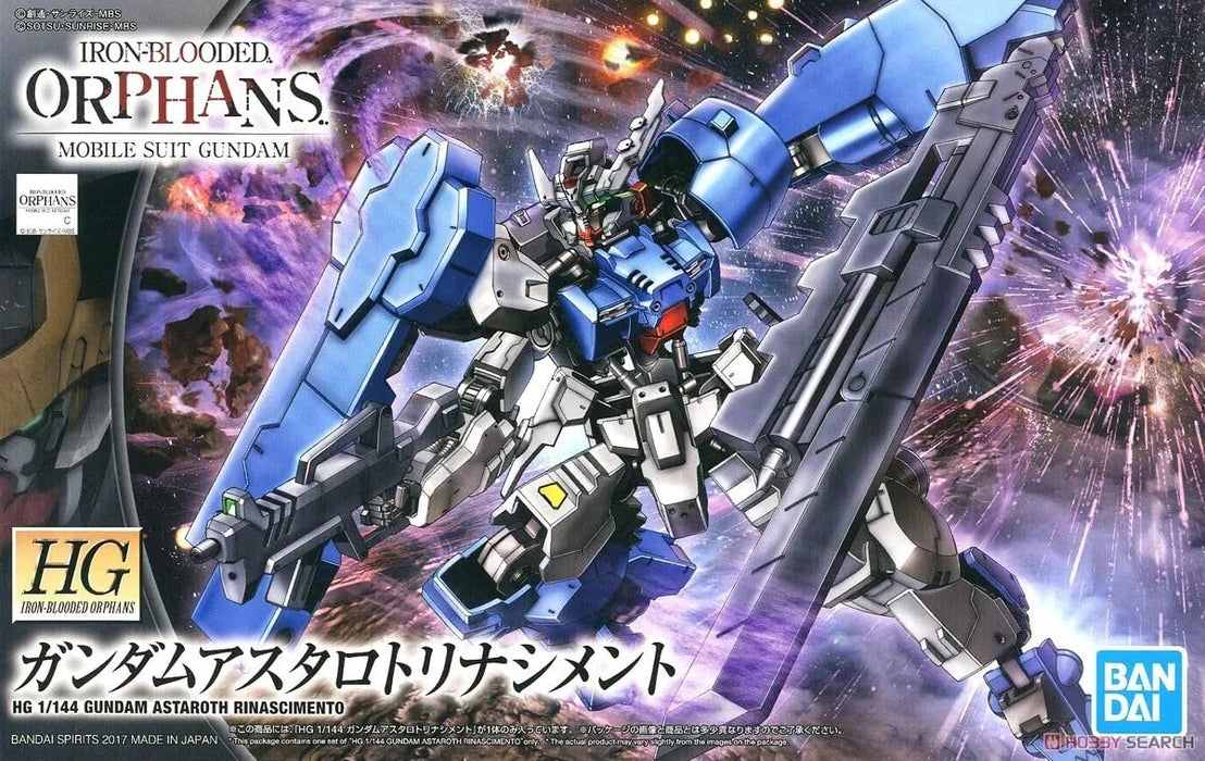 HG GUNDAM IRON-BLOODED ORPHANS Gundam Astarothrinacimento 1/144 Kit BDHGU603913_1