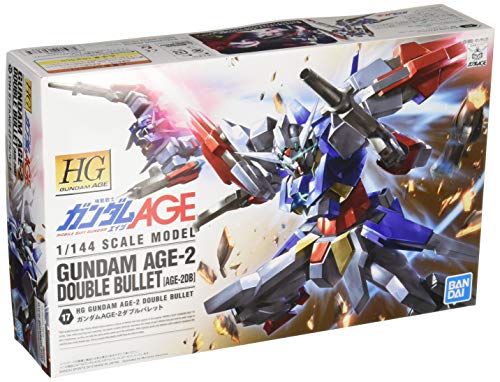 HG Mobile Suit Gundam AGE Gundam AGE-2 Double bullet 1/144 Scale NEW from Japan_1