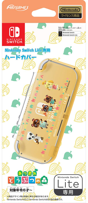 Max Games Animal Crossing Hardcover for Nintendo Switch Lite HROH-01AD NEW_1