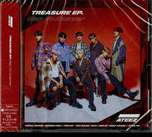ATEEZ TREASURE EP. Map To Answer Type Z CD K-Pop NEW from Japan_1