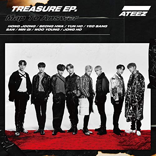 ATEEZ TREASURE EP. Map To Answer Type A CD DVD COZP-1627/8 K-Pop NEW from Japan_1