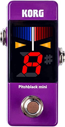 KORG guitar / bass pedal tuner Pitchblack mini PU Purple PB-MINI PU NEW_1